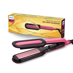 NourishCare- India's First Hair Straightener designed for No Heat Damage I Uniquely designed NourishCare & SilkProtectCare for Styling with heat protection | BHS522/00
