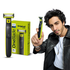 Philips OneBlade Turbo2X Face & Body Trim, Edge, Shave | Dual Protect Tech | Suits all skin types & beard thickness