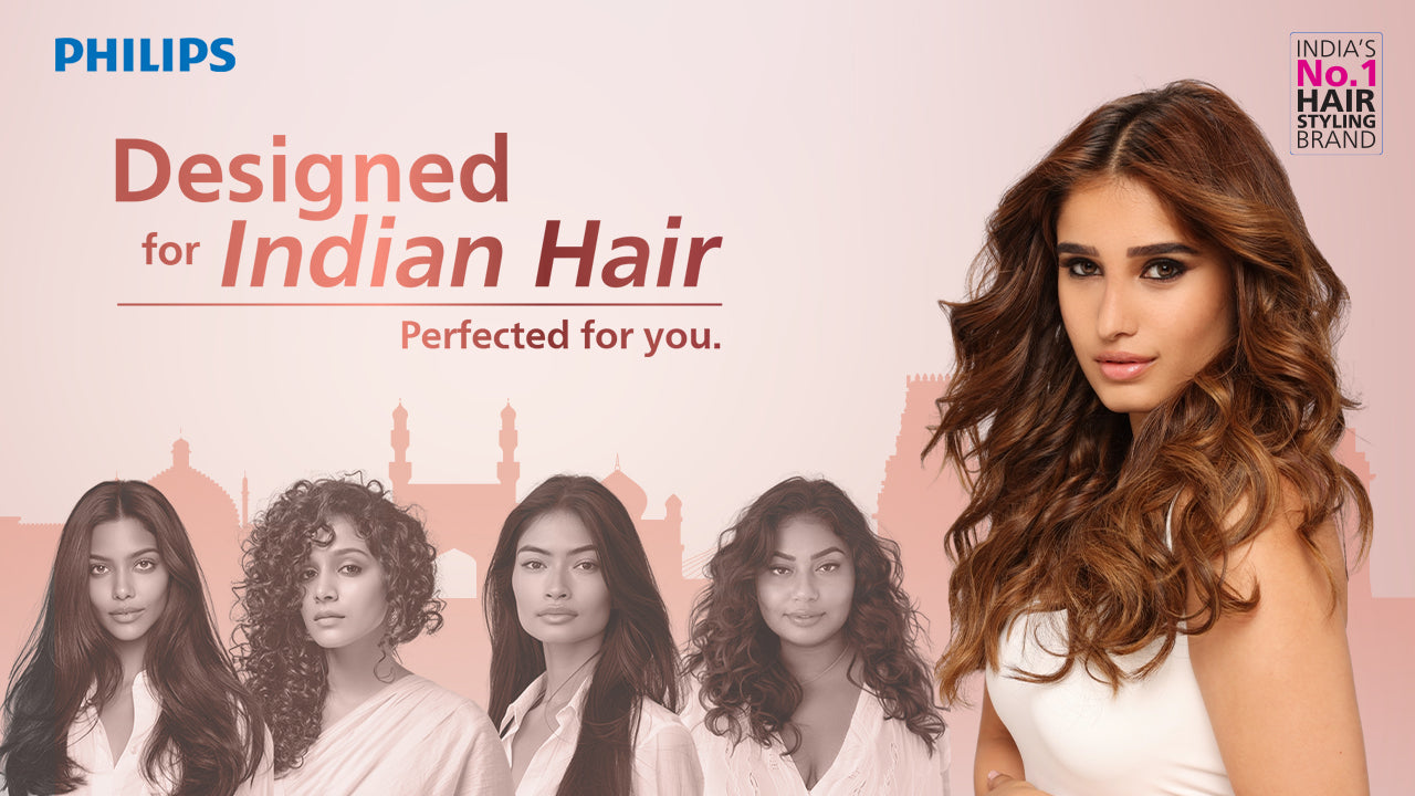 2 in 1 Airstyler | Volumizer + Blow Dryer Brush + Multi-Styler | 3X Volume & 50% Less Hair Breakage | 2 attachments for Straight and Wavy Looks | Argan Oil Infused plates & 4X more Ionic Care for Shinier, Frizz Free Hair | BHA531/10