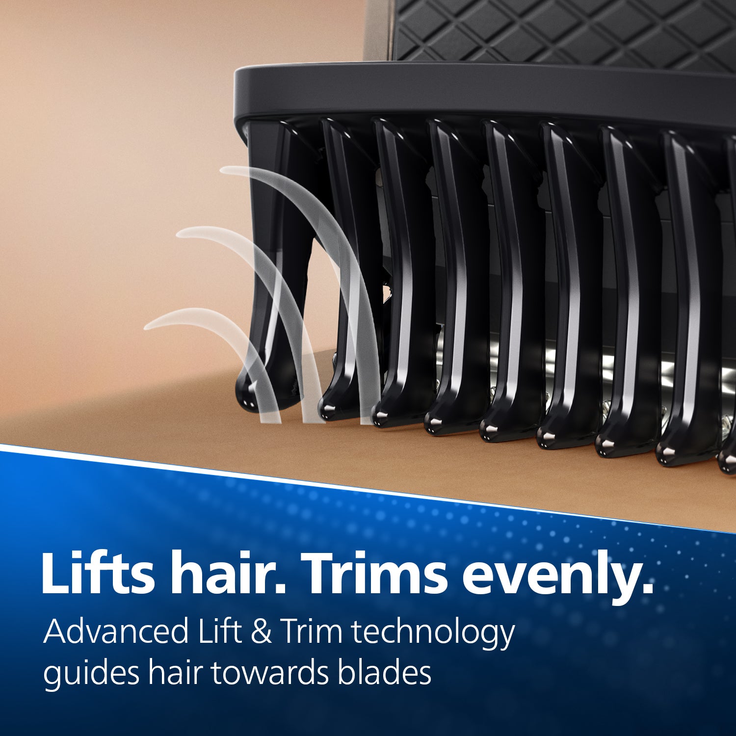 Philips Skin Friendly Beard Trimmer For Men with 10 Length Settings