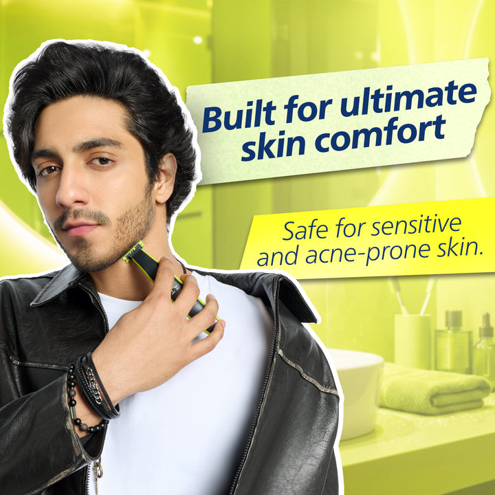 OneBlade- I Hybrid Trimmer & Razor I Trim, Edge & Shave | 2x Powerful