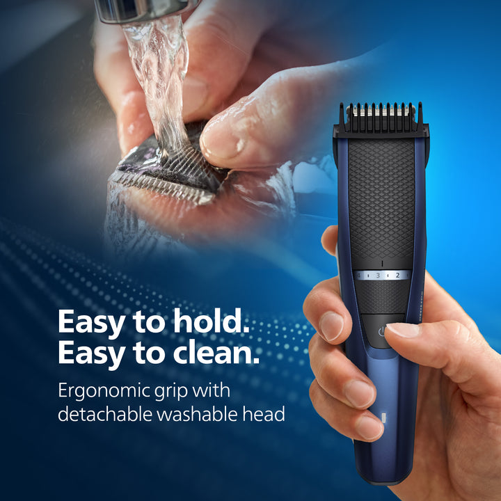 Philips Skin Friendly Beard Trimmer For Men with 10 Length Settings