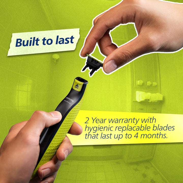 OneBlade- I Hybrid Trimmer & Razor I Trim, Edge & Shave | 2x Powerful