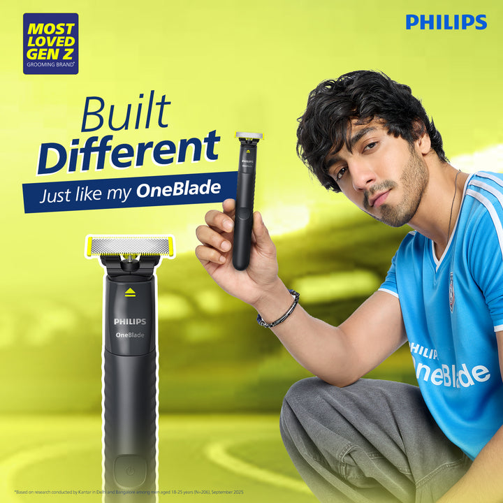 OneBlade - Hybrid Trimmer & RazorI Face + Body I No Cuts Grooming for