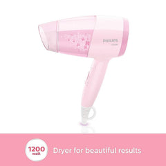 Philips Hair Dryer- | Bhc017/00 Thermoprotect 1200 Watts with Air Concentrator + Diffuser Attachment | Pink | With 6 Month Warranty Just For Employees*