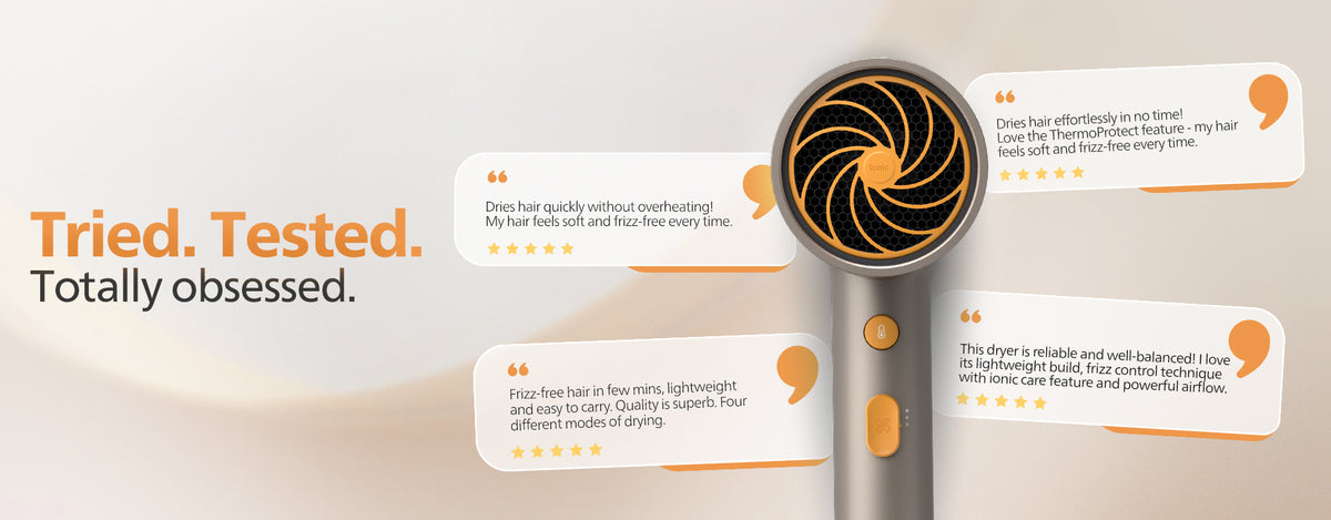 Philips BHD321/06 1600W Hair Dryer with Negative Ions, 4 Heat & Speed Modes & Styling Nozzle