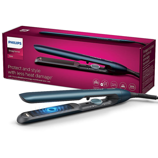 UV Protect Hair Straightener - |  Argan oil Floating plates | ThermoShield Tech | BHS732/10 | With 6 Month Warranty Just For Employees*