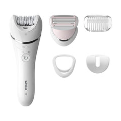 Cordless Epilator- | All Rounder for Face and Body Hair Removal (White)
