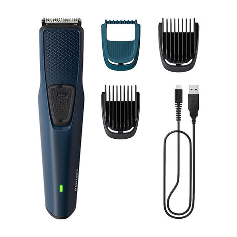 SkinProtect Beard Trimmer - I Lasts 4x Longer with DuraPower Technology | Charging Indicator | BT1233/18-EMP