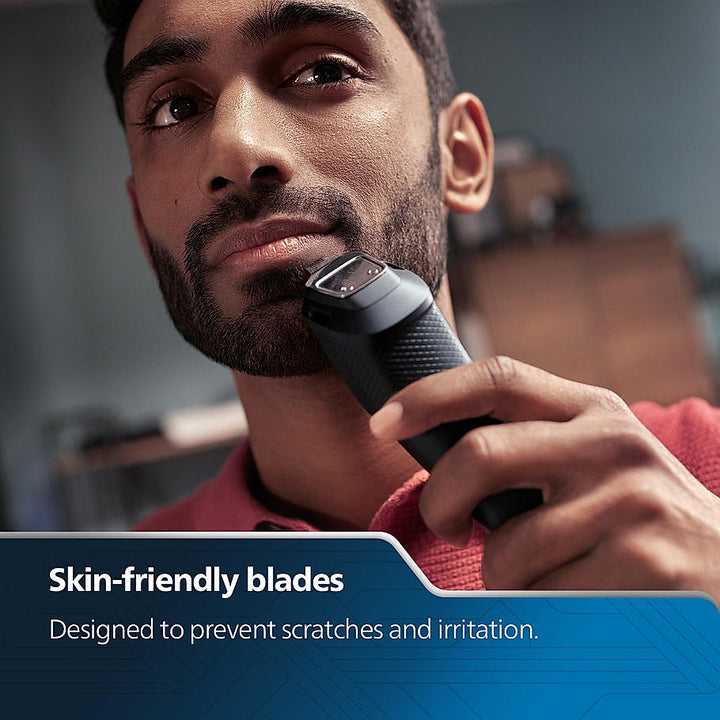 Pro Beard Trimmer and Styler-| Titanium blades, 2.5x higher precision, Beard Sense tech, 5 mins quick charge, 20 length settings, 6X longer battery life, BT3441/30
