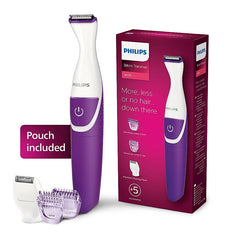 Rechargeable Cordless Wet & Dry Trimmer- for Women | Bikini Trimmer with 3 Length Settings BRT383/15