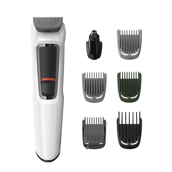 All in One Trimmer- | 7 in 1 Face, Ear, Nose and Body I Effortless Grooming at Home I Self Sharpening Stainless Steel Blades I No Oil Needed I 3 year warranty I 60 min runtime I MG3721/65 | With 6 Month Warranty Just For Employees*