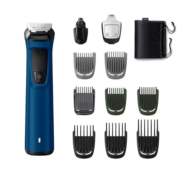 Philips Multi Grooming- | MG7707/15, 12 in 1, Face, Head and Body | All in one Trimmer for Men Power adapt technology for precise trimming, 90 Mins Run Time with Quick Charge | With 6 Month Warranty Just For Employees*