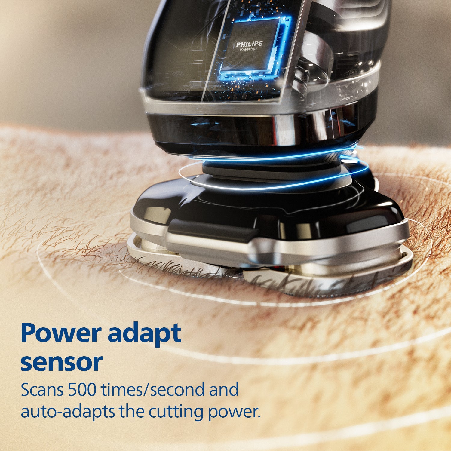 Electric Shaver for Men | Wet&Dry Electric Shaver with SkinIQ | Triple