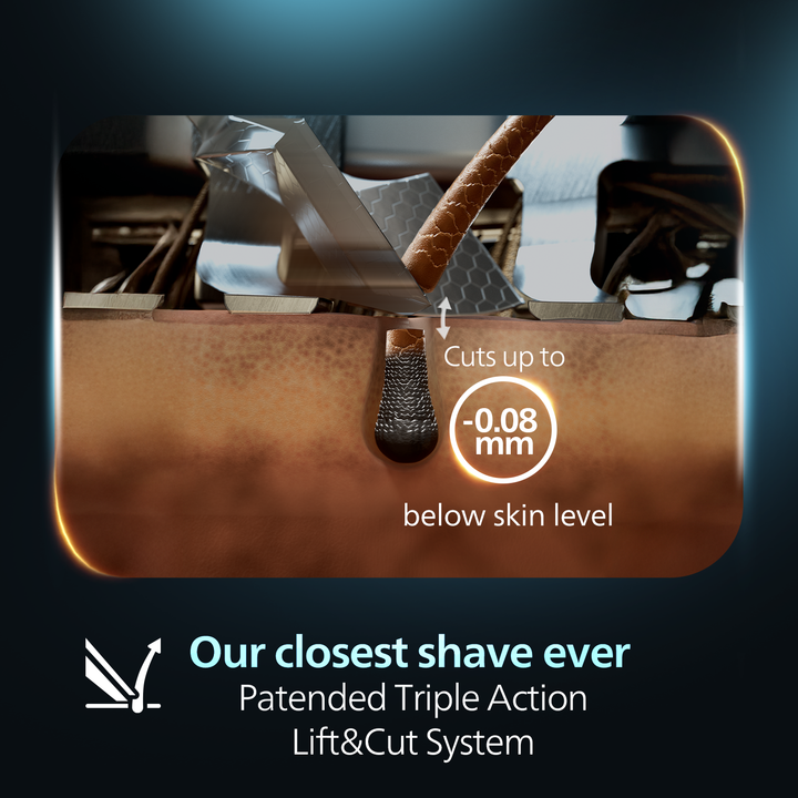 Philips i9000 Prestige Ultra XP9404/46 Wet & Dry con SkinIQ Pro (Philips Series i9000 Prestige Ultra Wet & Dry Shaver Silver)