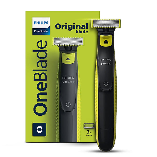 OneBlade- I Hybrid Trimmer & Razor I Trim, Edge & Shave | 2x Powerful Motor | Longer Battery Life I No Skin Irritation as Blade Never Touches Skin | Dual Protection Technology | QP2724/10