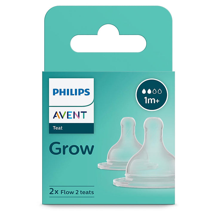 Avent- Grow Teat for Babies aged month and above Flow Pack of
