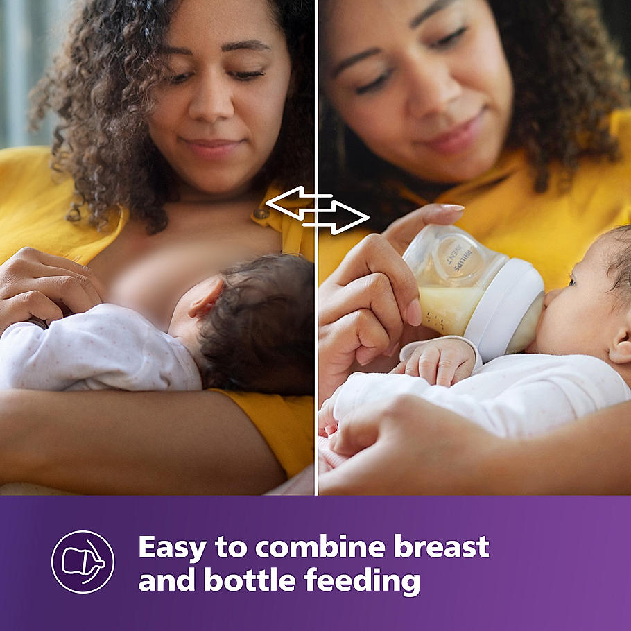 Philips Avent Natural Baby Feeding Bottle- | No.1 Brand Recommended by